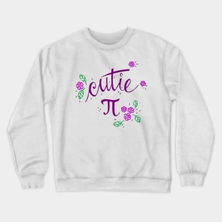 Cutie Pi (Purple) Crewneck Sweatshirt